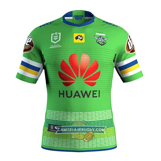 Camiseta Canberra Raiders Rugby 2020 Tercera